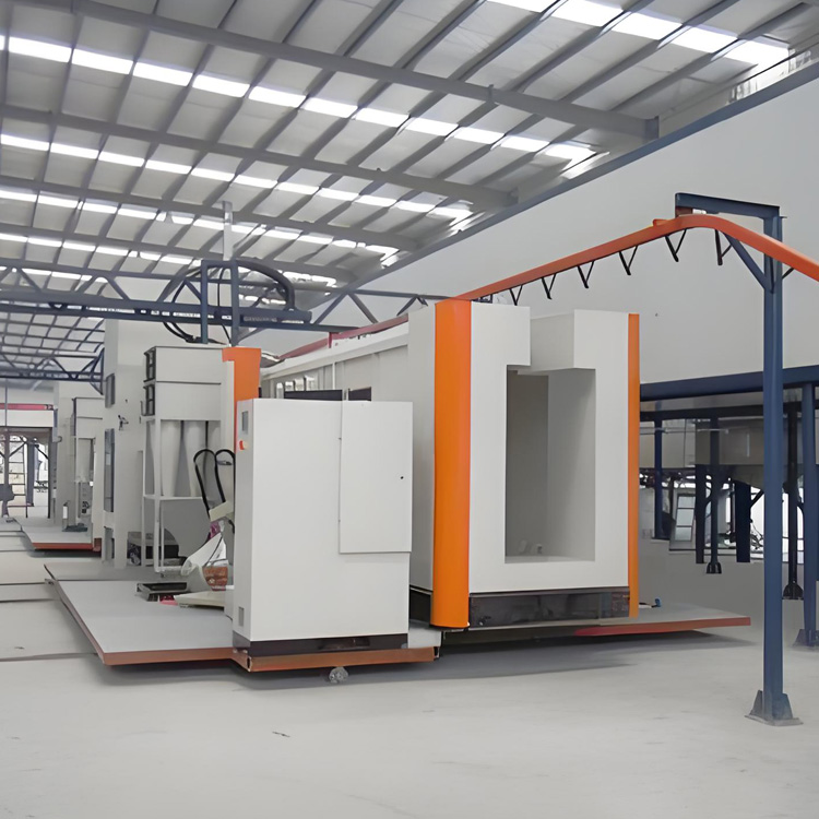 Cabine automatiche per rivestimento in polvere