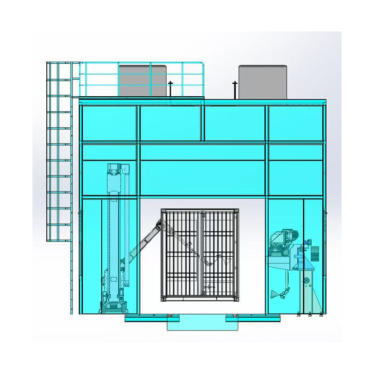 Linea di produzione di rivestimento automatico per contenitori